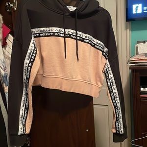 Adidas cropped hoodie